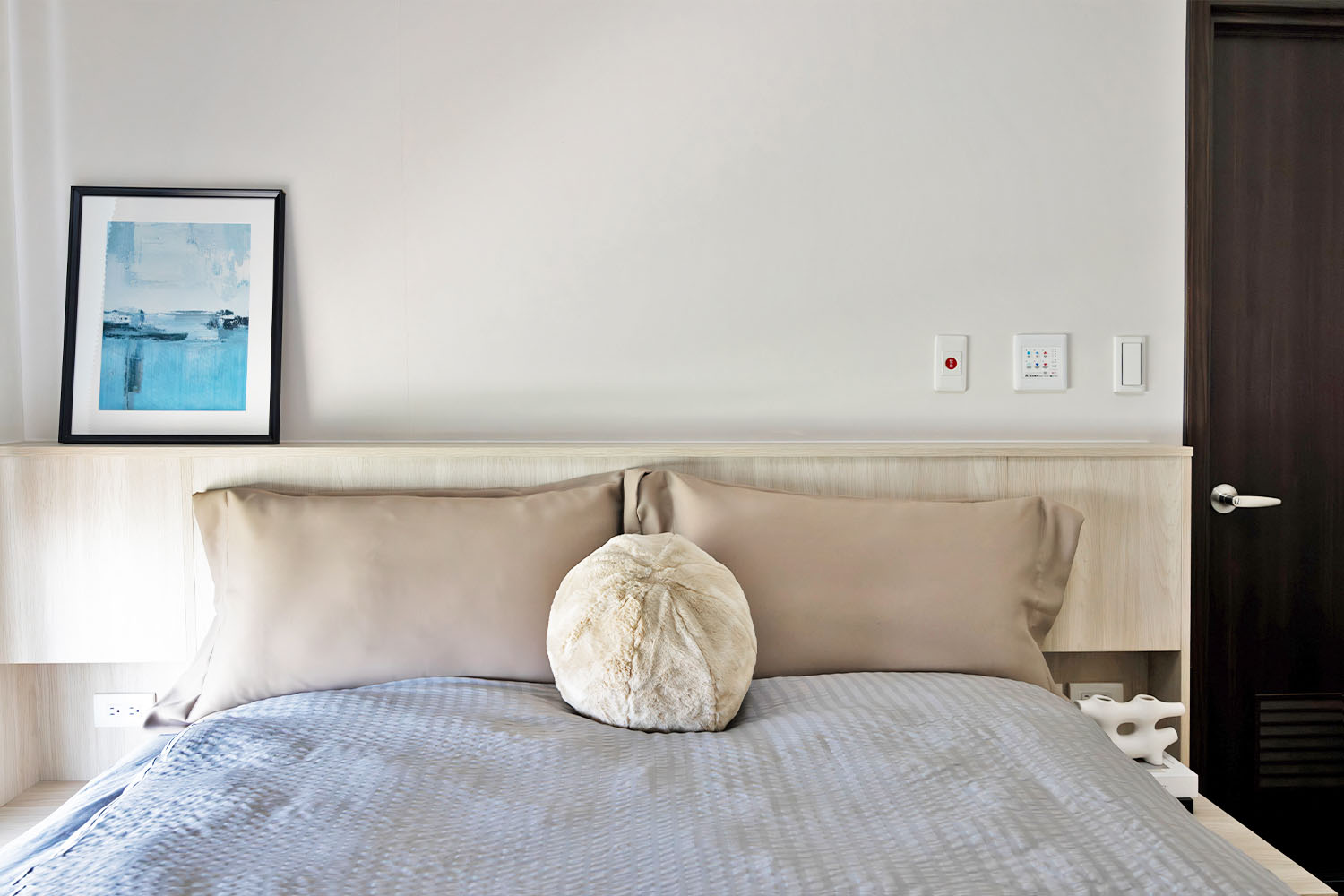 桐澄空間設計 北歐風臥室 床頭照片