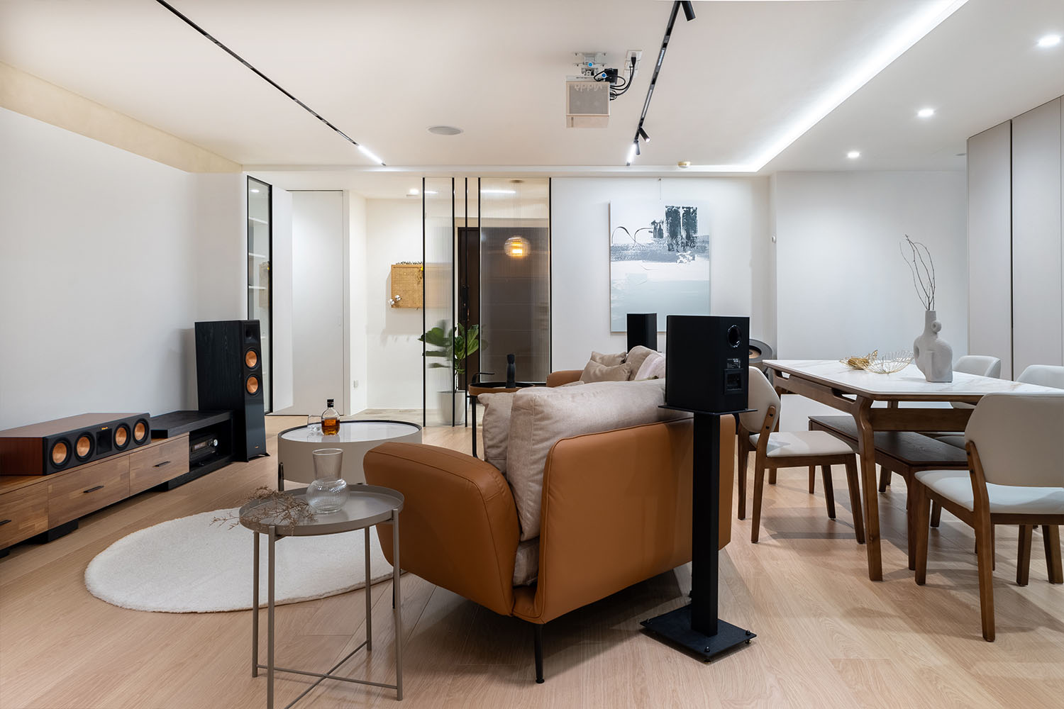 錫金大廈 北歐風 現代氣氛 客廳B